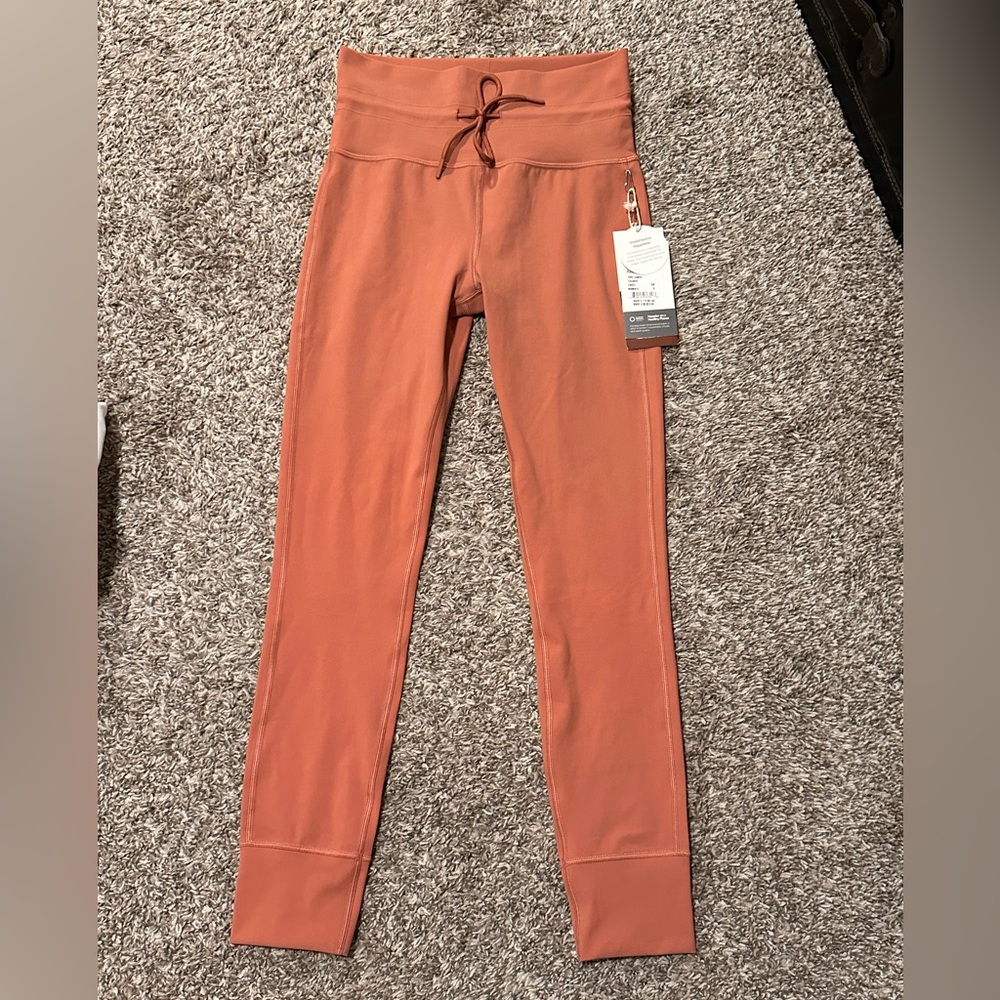 Vuori cinnamon color Leggings Elastic Waistband Tapered Fit